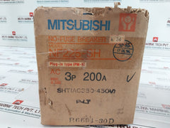 Mitsubishi Electric NF225-SH 3 Pole No-fuse Circuit Breaker 660VAC 200A 50/60Hz