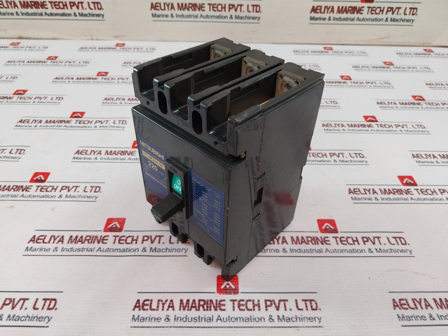 Mitsubishi Electric NF225-SH No-Fuse Circuit Breaker 225Amp 660V 3-Pole