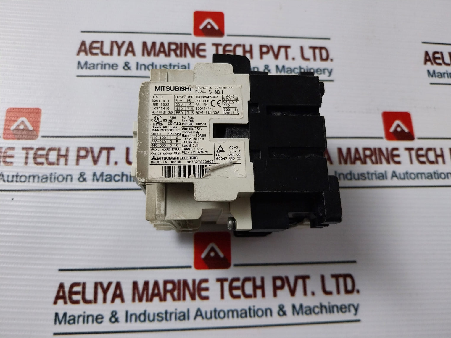 Mitsubishi Electric S-N21 Magnetic Contactor 32A 220V