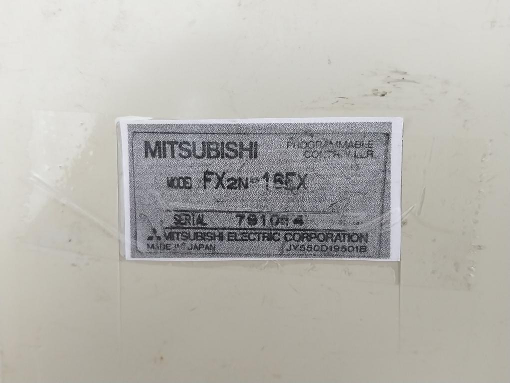 Mitsubishi Fx2N-16Ex Jy550D19501B Programmable Controller