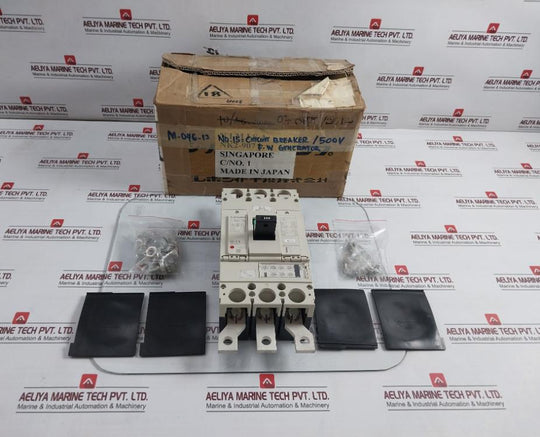 Mitsubishi Nf400-hew 3-pole No-fuse Molded Case Circuit Breaker 690V 50/60Hz 8Kv