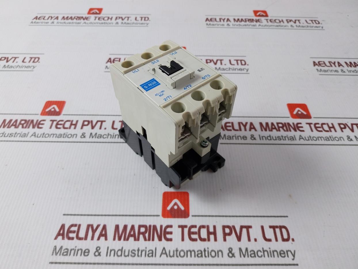 Mitsubishi S-n38 Magnetic Contactor 60A/200–220V/50-60Hz