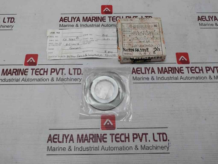 Mitsui 13-21 Spiral Wound Gasket 31.8 X 47.8 X 66.8
