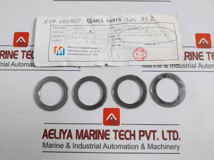 Mitsui 641.01.20.007 Gasket For Feed Pipe Kit