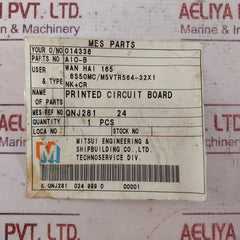 Mitsui Aio-b Printed Circuit Board K Qnj281 024 999 0 00001