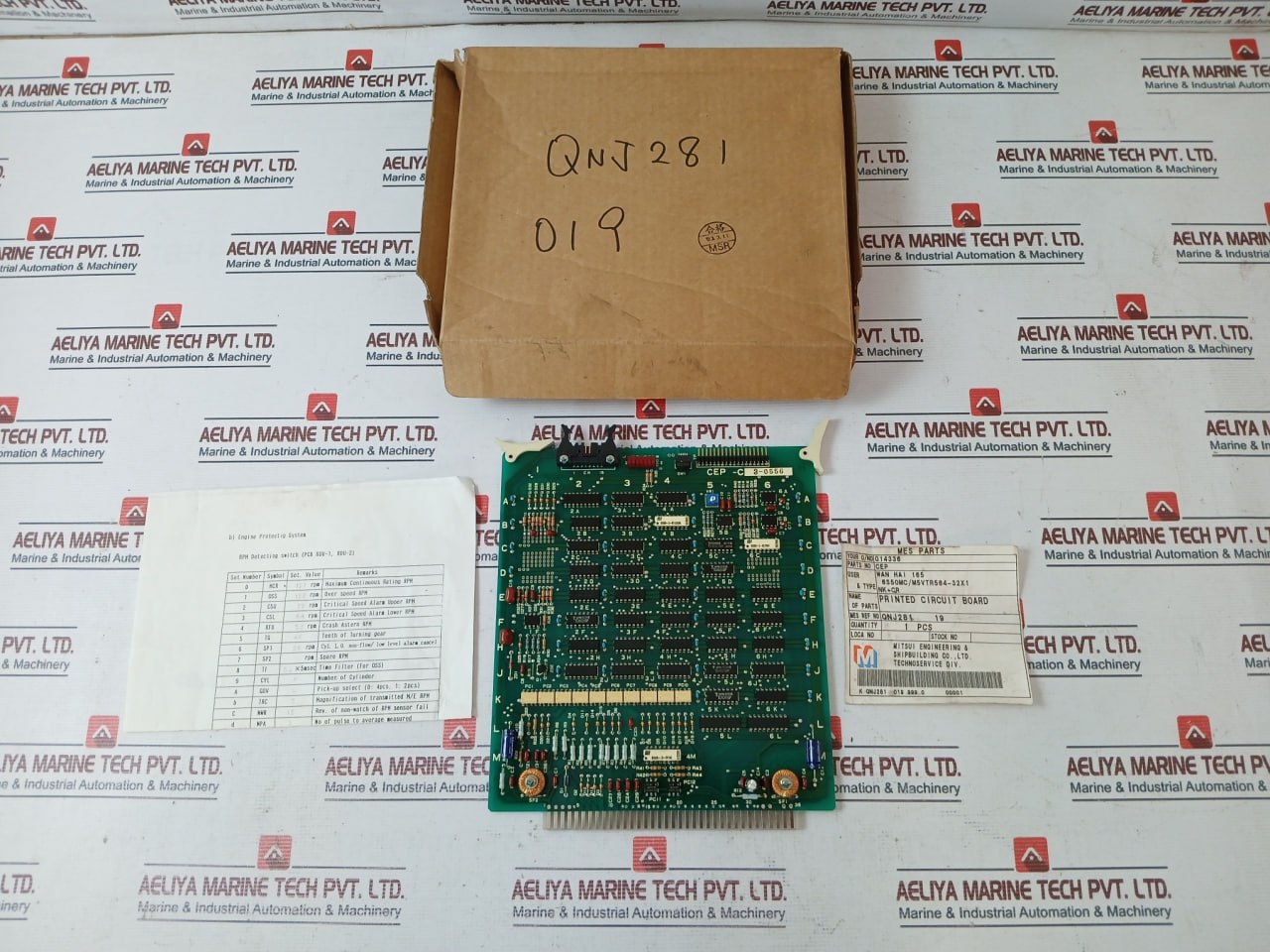 Mitsui Cep-c3-0556 Printed Circuit Board Qnj281 19