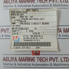 Mitsui Cep-c3-0556 Printed Circuit Board Qnj281 19
