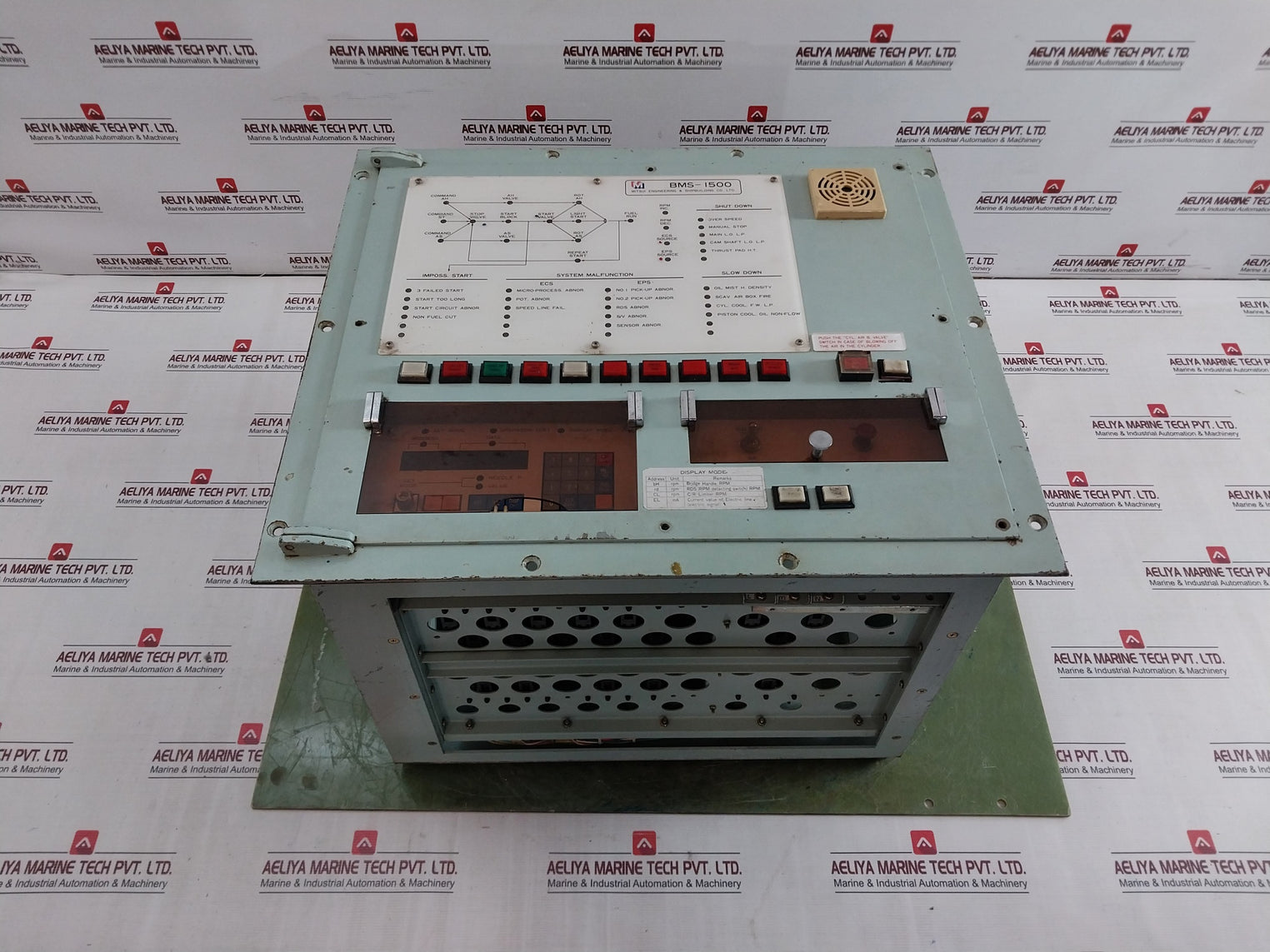 Mitsui Engineering Bms-1500 Electronic Governor Pnl-2B E-10783 24V 1.8A