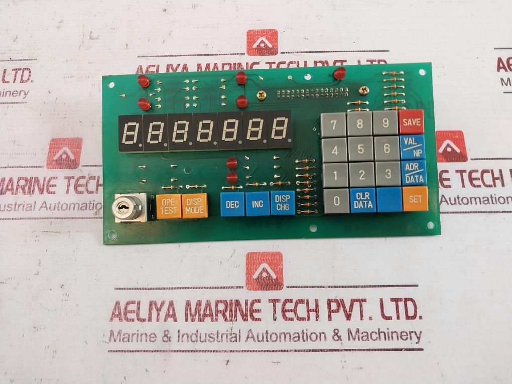 Mitsui Pnl-2-b Display Keyboard Printed Circuit Board