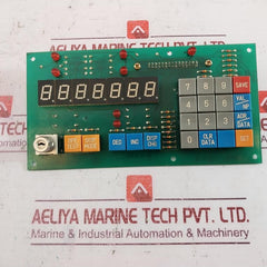 Mitsui Pnl-2-b Display Keyboard Printed Circuit Board