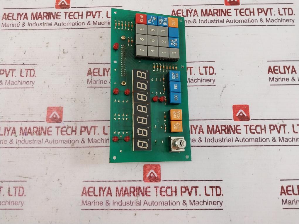 Mitsui Pnl-2-b Display Keyboard Printed Circuit Board