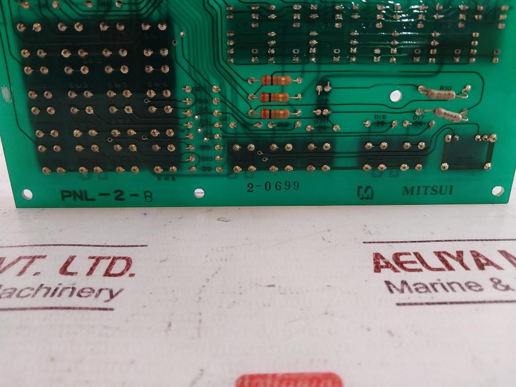 Mitsui Pnl-2-b Display Keyboard Printed Circuit Board