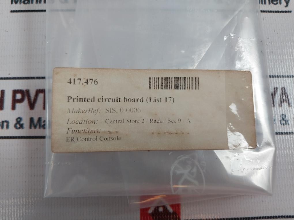 Mitsui Sis 0-0006 Printed Circuit Board