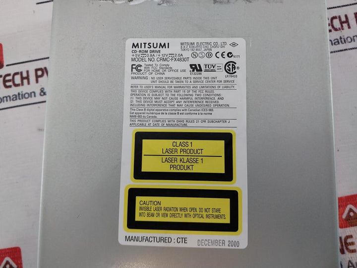 Mitsumi Crmc-fx4830T Cd-rom Drive