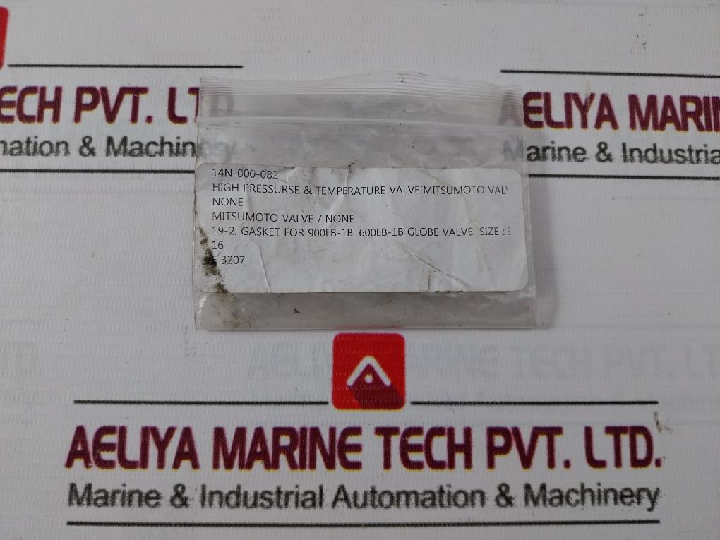 Mitsumoto 16 High Pressure & Temperature Valve 14N-000-082
