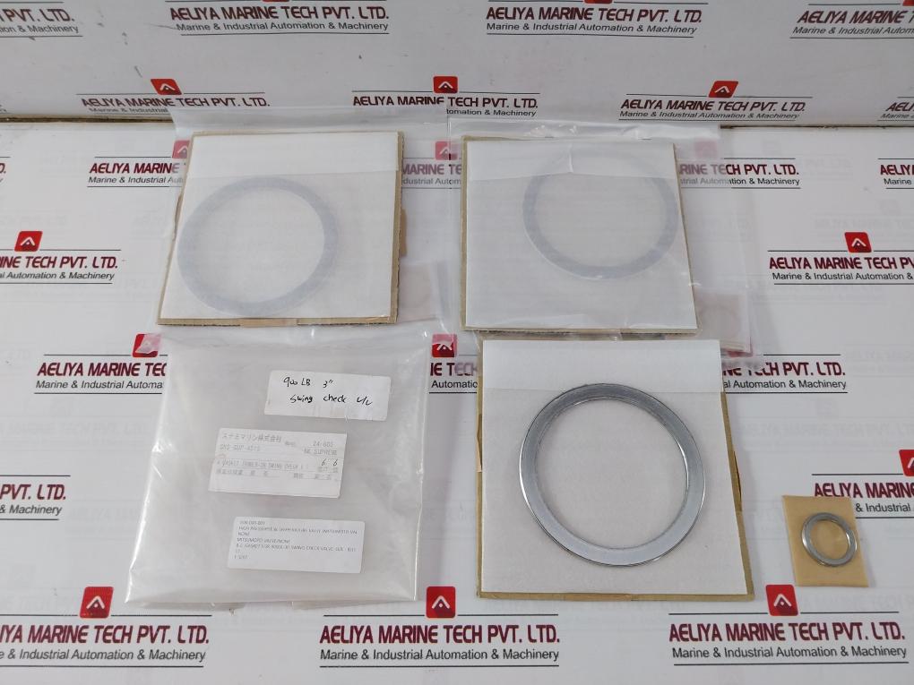 Mitsumoto 17 Gasket For Swing Check Valve F3207 Id12