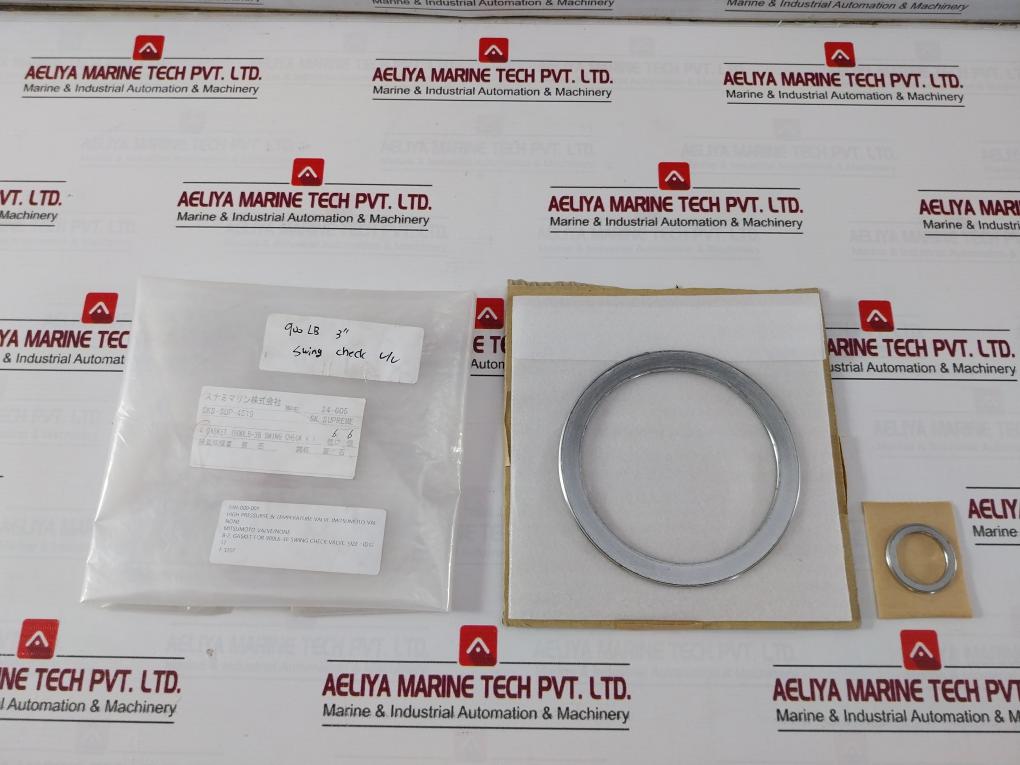 Mitsumoto 17 Gasket For Swing Check Valve F3207 Id12
