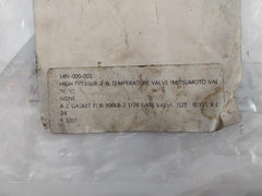 Mitsumoto Gasket For 900Lb-2 1/2B Gate Valve Ftc-d7439847-01-m473, 14N-000-001