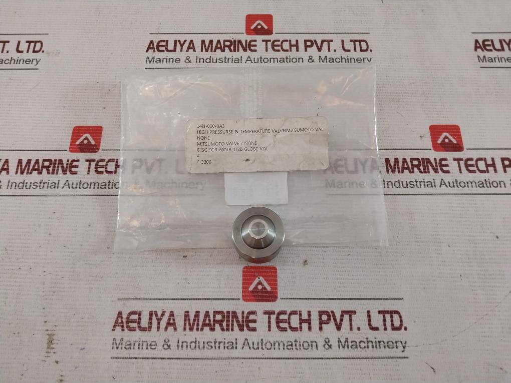 Mitsumoto Valve 600Lb-1/2B High Pressure & Temperature Valve 14N-000-0A3
