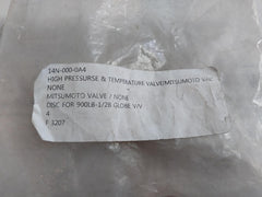 Mitsumoto Valve 900Lb-1/2B Disc For Globe Valve With Temp Valve 14N-000-0A4