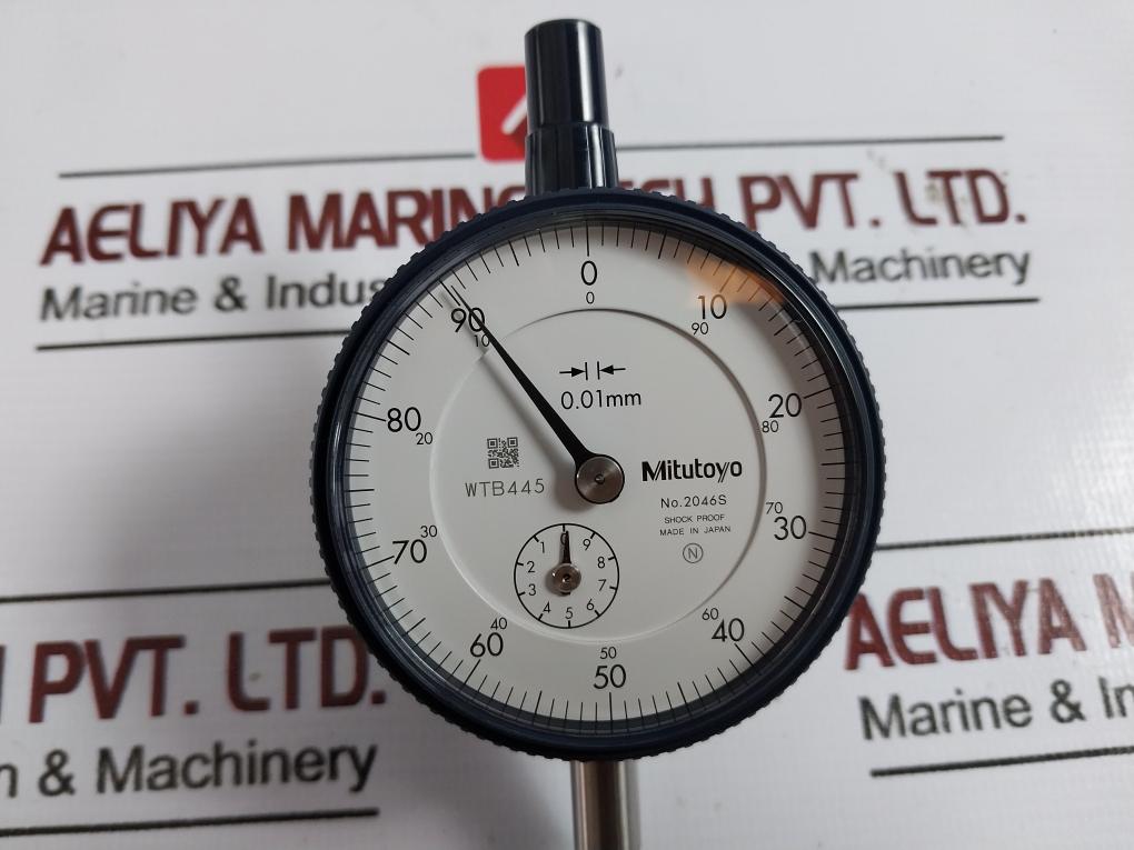 Mitutoyo 2046s Dial Indicator With 0.01mm Graduation