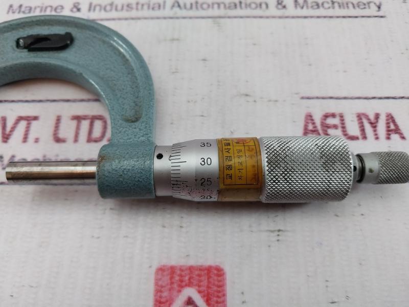 Mitutoyo Outside Micrometer 25-50Mm 0.01Mm 0-45