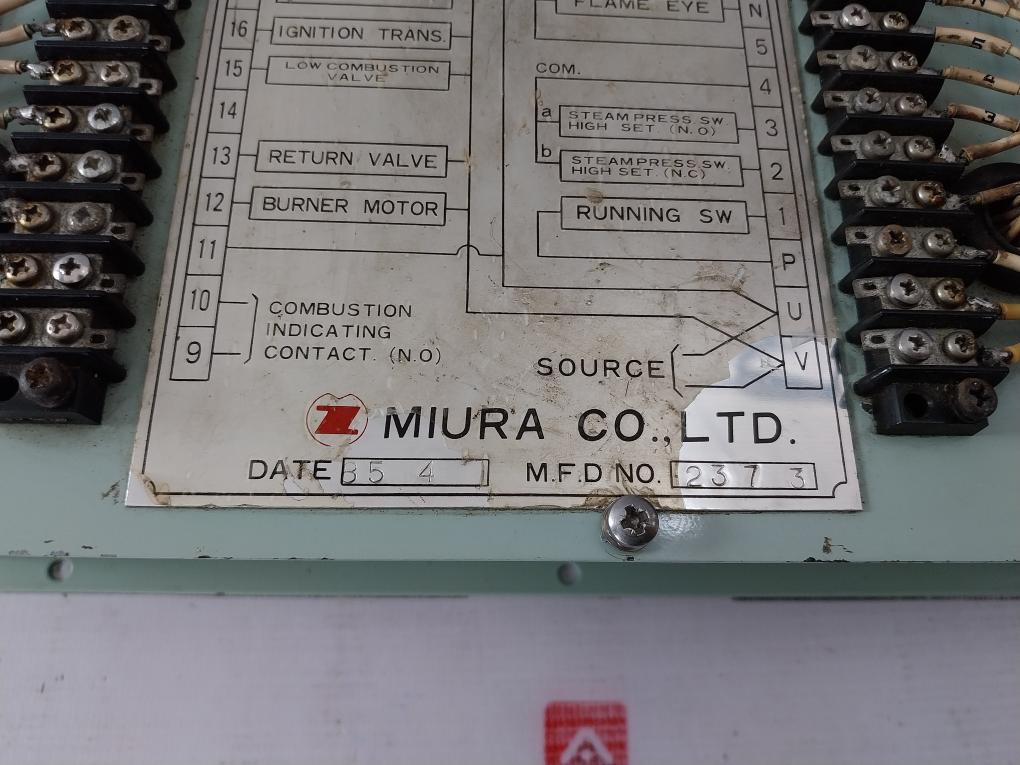 Miura Cb1-100 Burner Control Relay Ac100/110V 50/60Hz