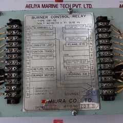 Miura Cb1-100 Burner Control Relay Ac100/110V 50/60Hz