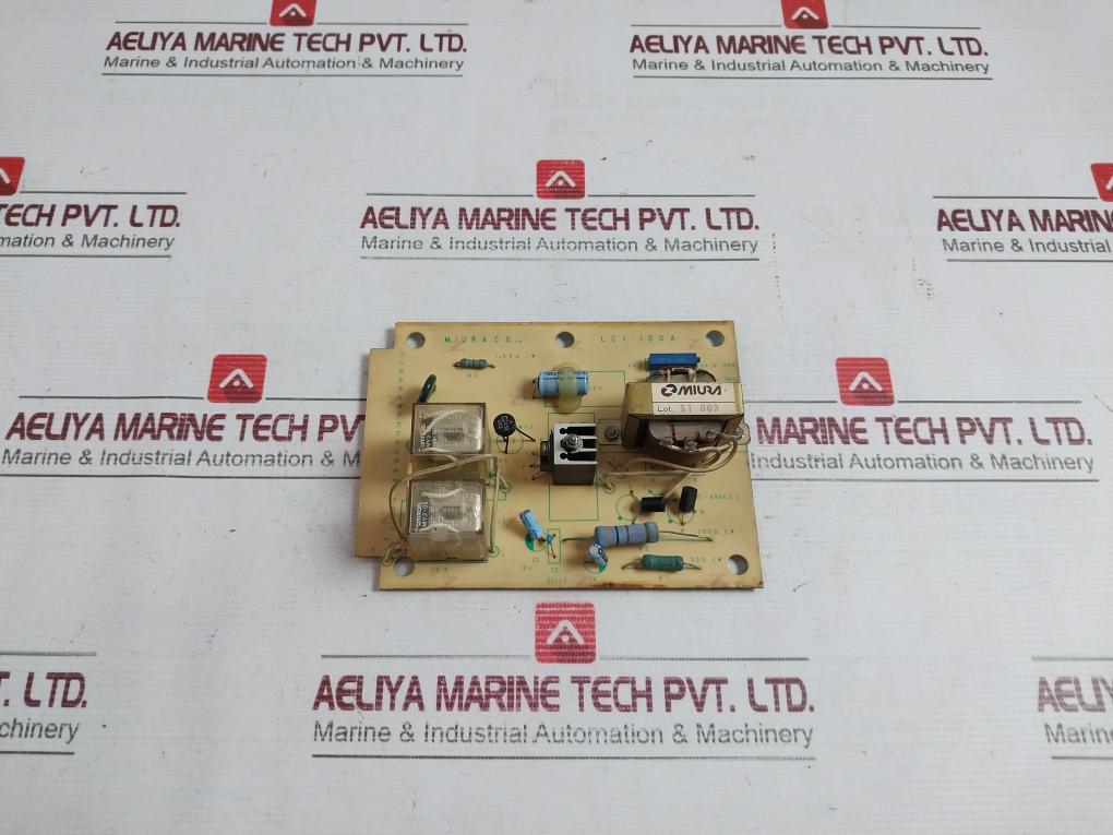 Miura Lc1-100A Printed Circuit Board 100/110Vac My3-02