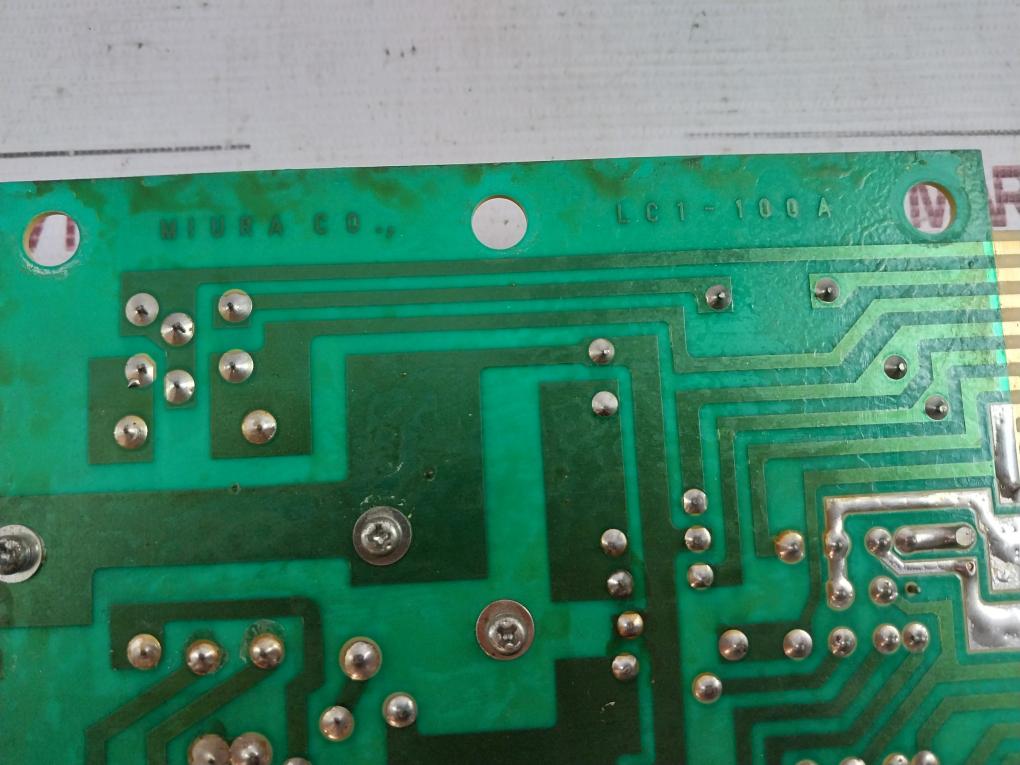 Miura Lc1-100A Printed Circuit Board 100/110Vac My3-02