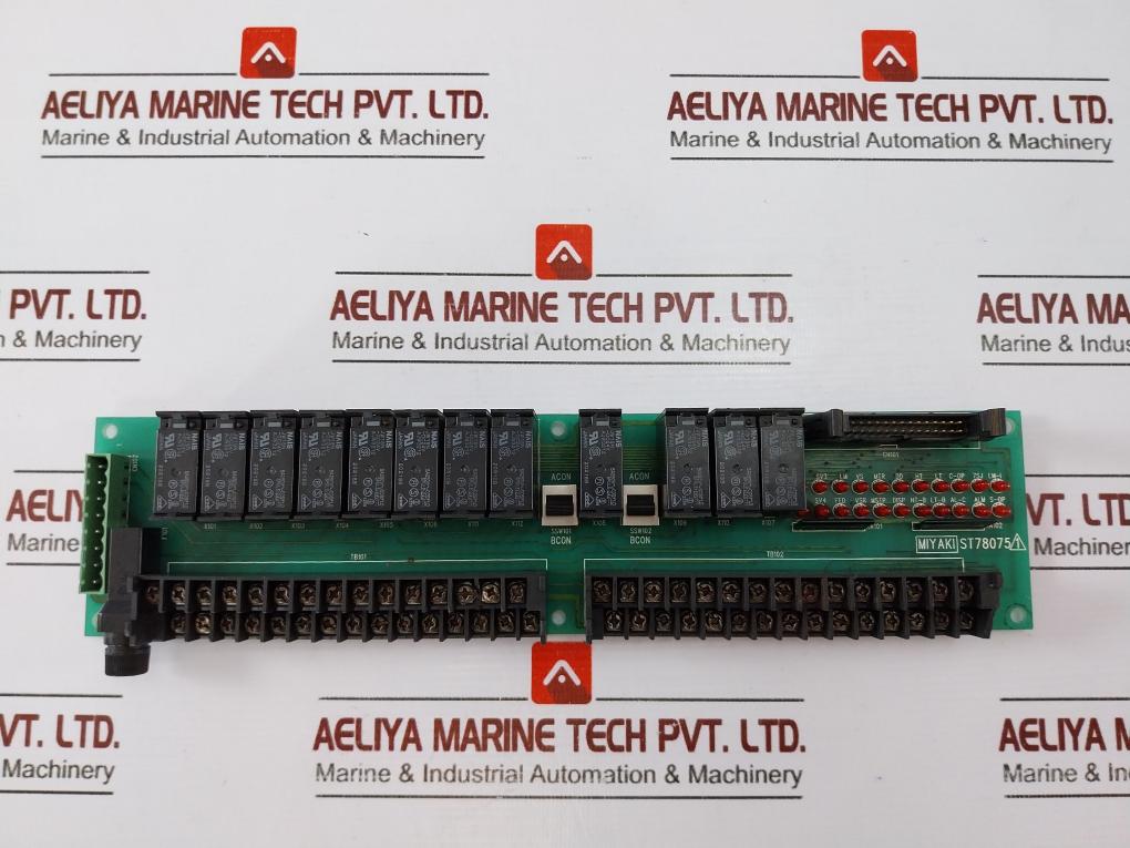 Miyaki St78075 Printed Circuit Board