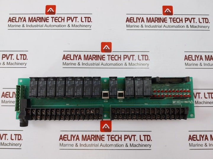 Miyaki St78075 Printed Circuit Board