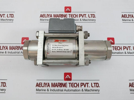 Mk20-98-sun-t 2/2 Way Solenoid Valve 0-40Bar 98Vdc Hwfb Systemtechnik