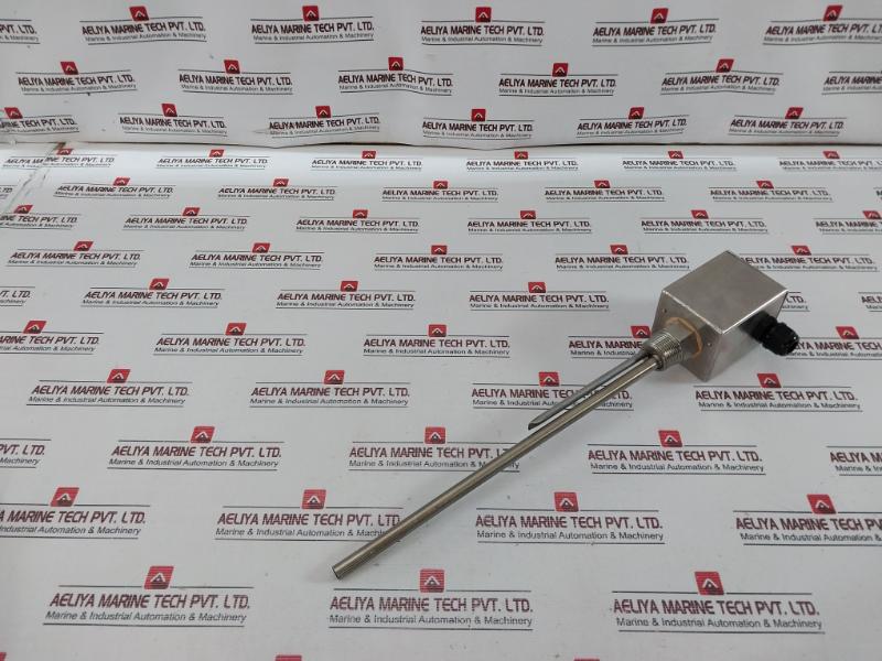 Mkcpt2204 220V Temperature Sensor With Probe, Metal Enclosure, Adjustable Dial