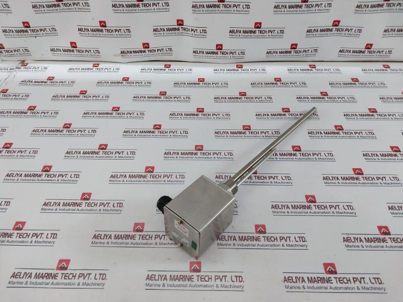 Mkcpt2204 220V Temperature Sensor With Probe, Metal Enclosure, Adjustable Dial