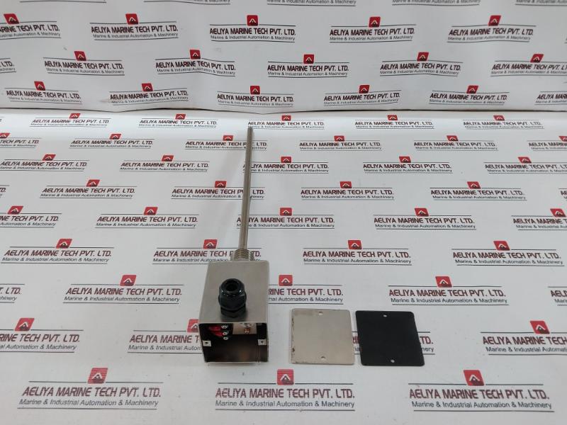 Mkcpt2204 220V Temperature Sensor With Probe, Metal Enclosure, Adjustable Dial