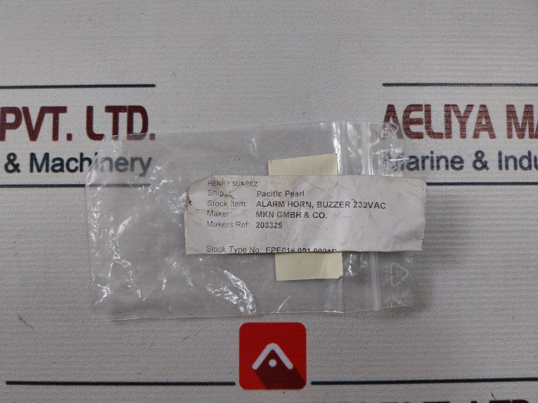 Mkn 203325 Alarm Horn Buzzer 230V Ac