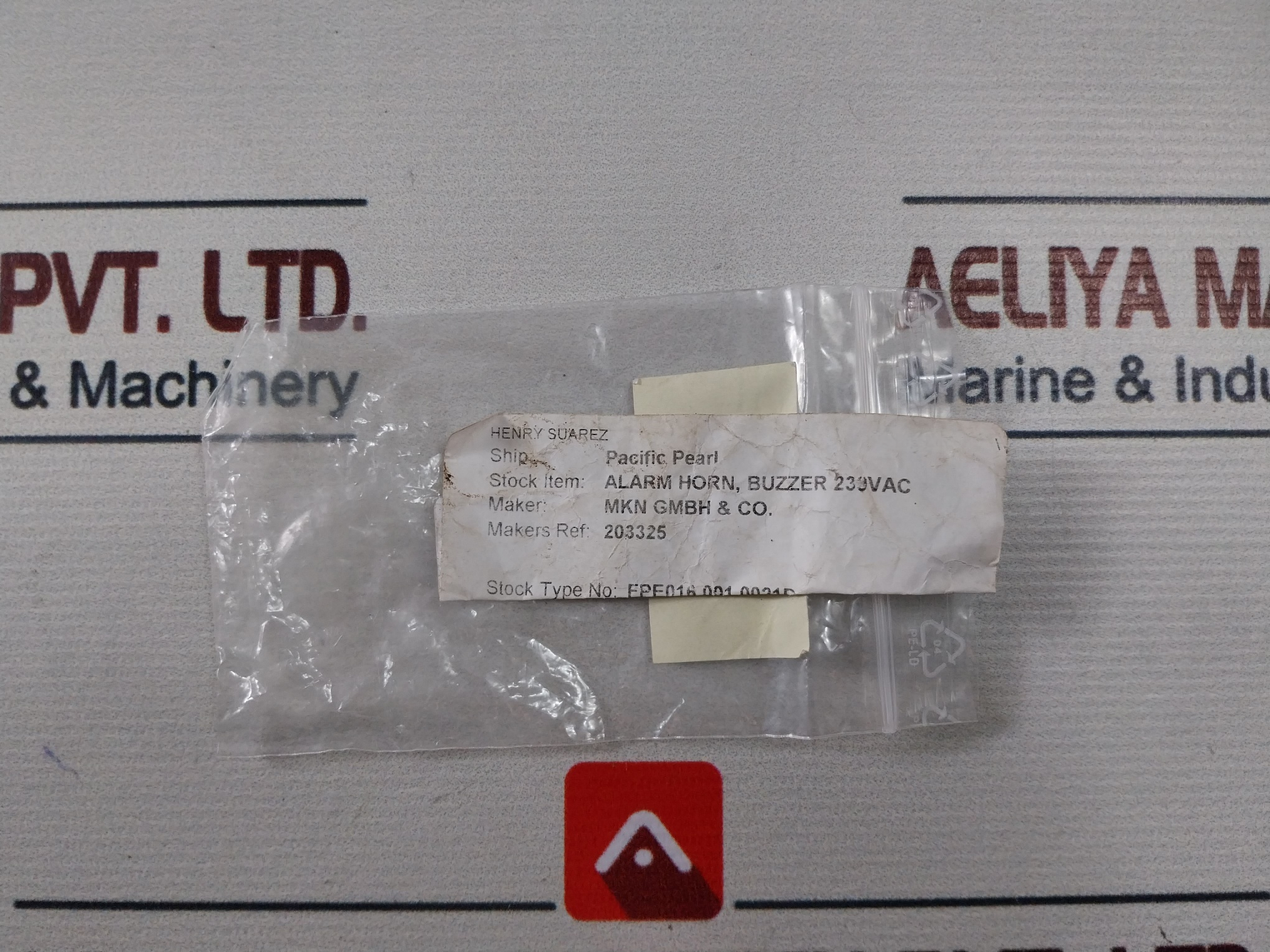 Mkn 203325 Alarm Horn Buzzer 230V Ac