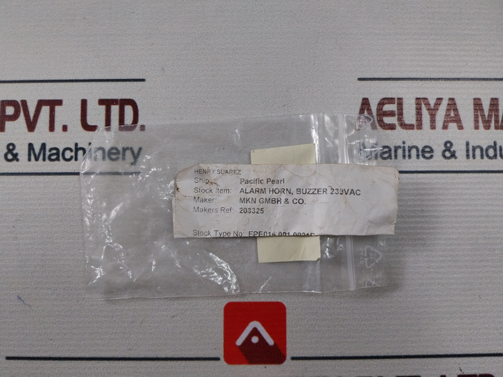 Mkn 203325 Alarm Horn Buzzer 230V Ac
