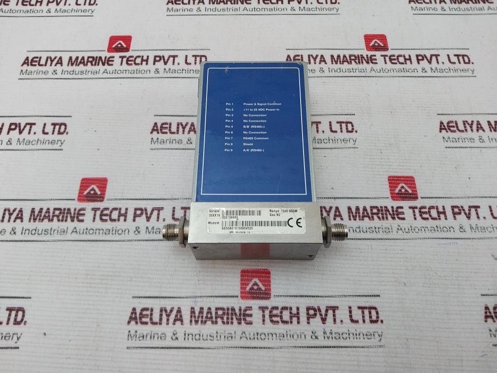 Mks Ge50A013103S5V020 Digital Mass Flow Controller 1000 Sccm