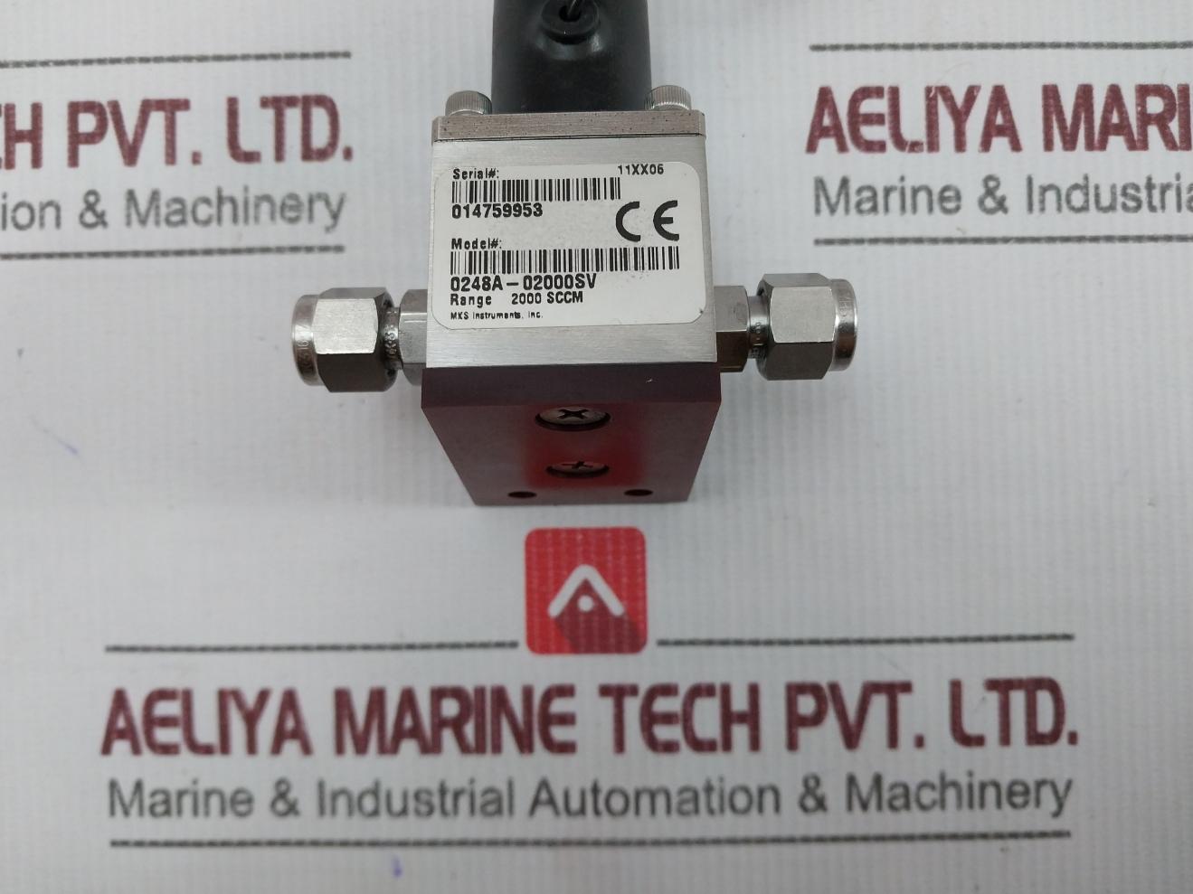 Mks Instruments 0248A-02000Sv Flow Control Valve 2000 Sccm