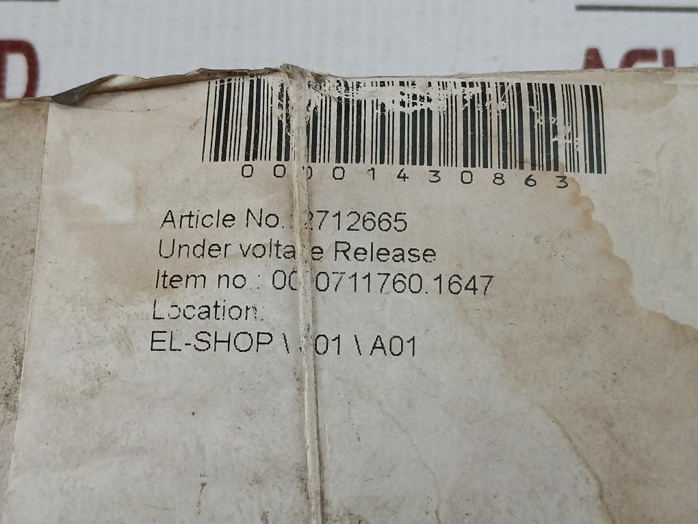 Mn Under Voltage Release Lv429407 Schneider Electric 220-240V 50/60Hz