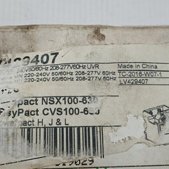 Mn Under Voltage Release Lv429407 Schneider Electric 220-240V 50/60Hz