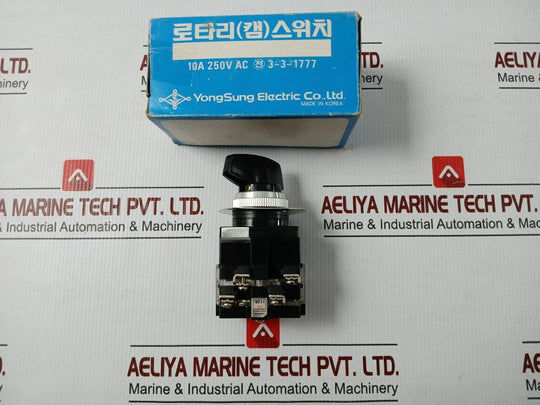 Rotary Cam Switch C2201-39 Mob Yongsung Ac 250V 10A