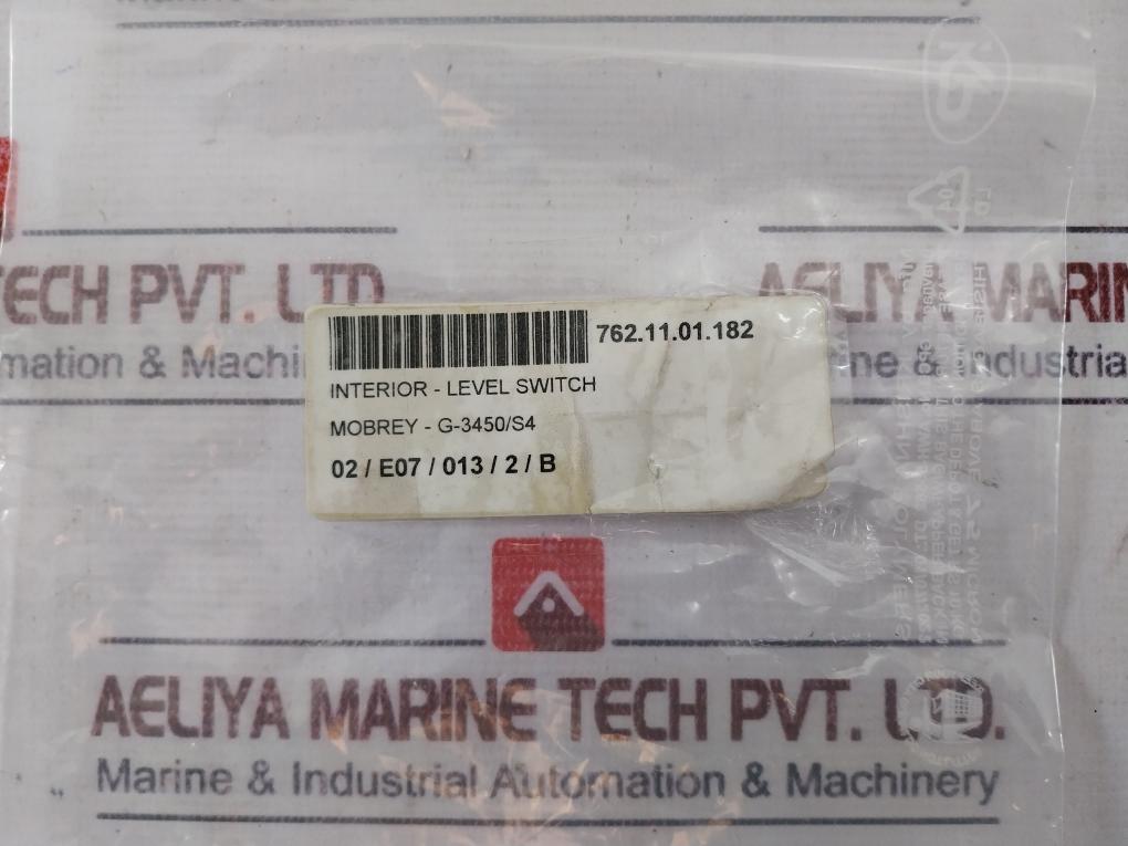 Mobrey G-3450 Interior-Level Switch G-3450/S4
