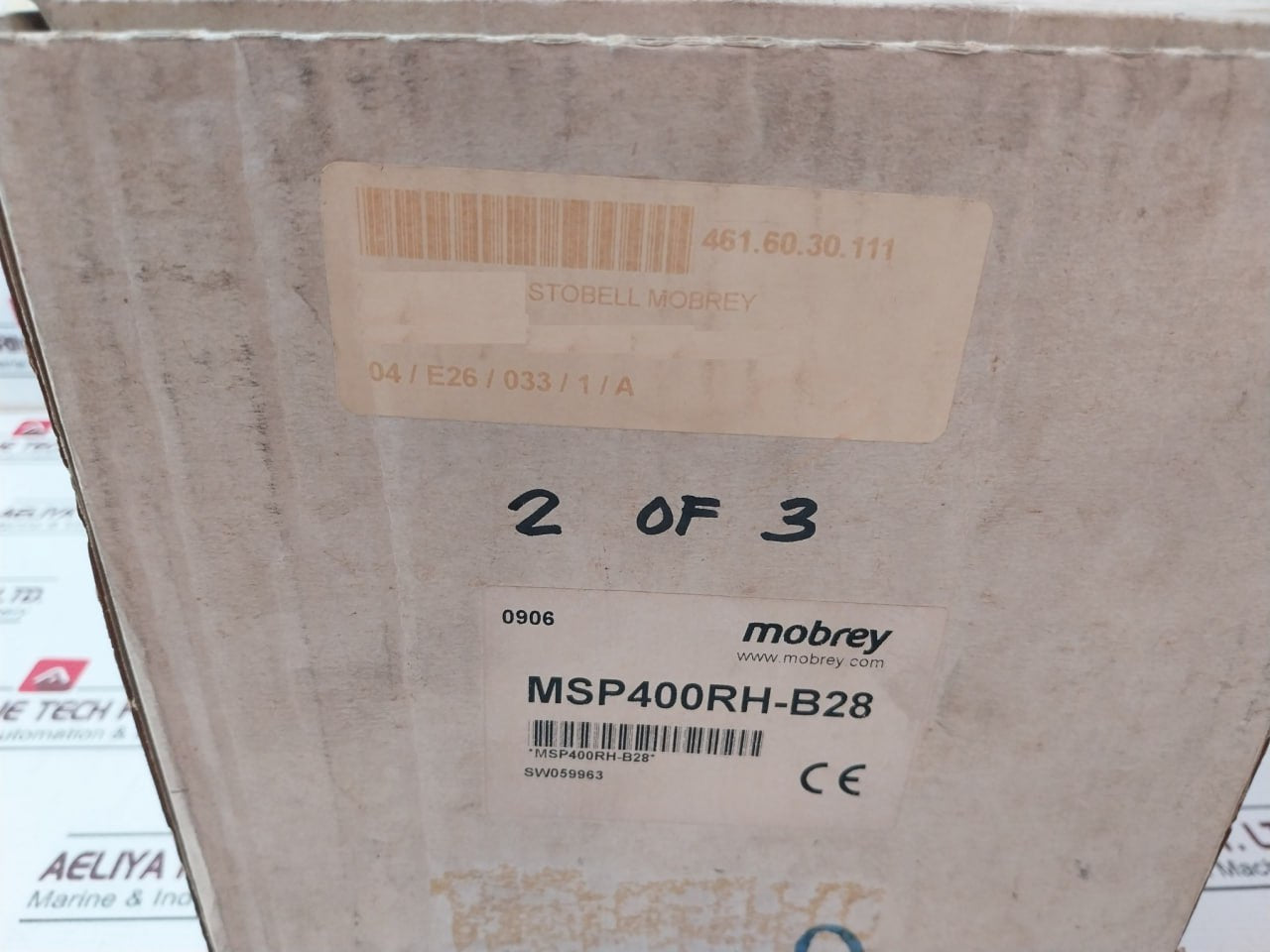 Mobrey Msp400Rh-b28 Ultrasonic Level Transmitter 2A 30Vdc