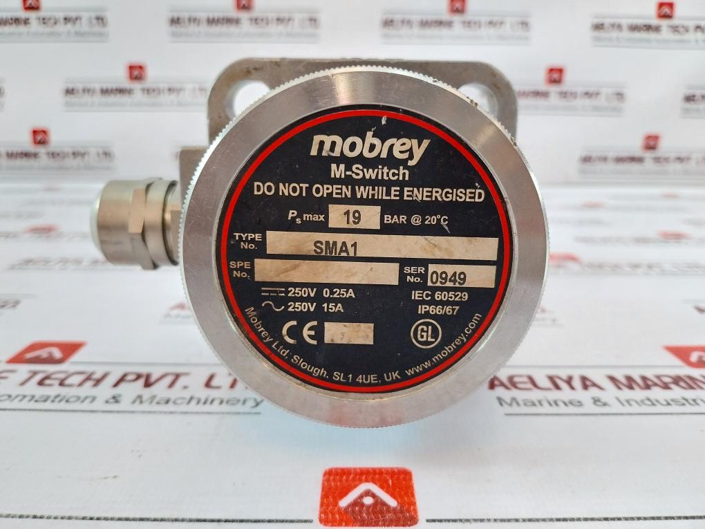 Mobrey Sma1 Float Liquid Level M-switch Flange Iec 60529 Ip66/67 250v 15a