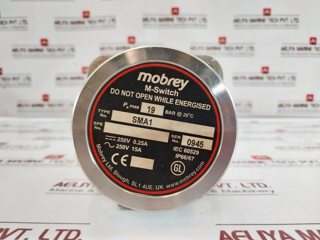 Mobrey Sma1 M-switch Level Alarm Switch Ip66/67 250V 15A