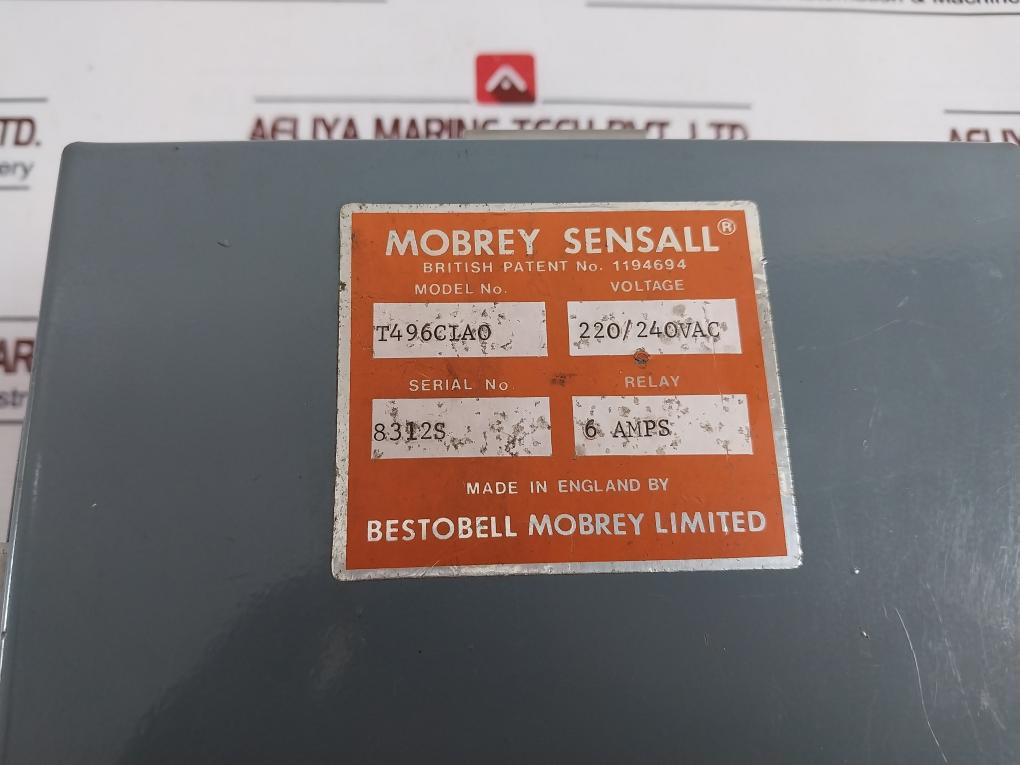 Mobrey T496Cia0 Sensor Board Relay Pcb Module In Junction Box