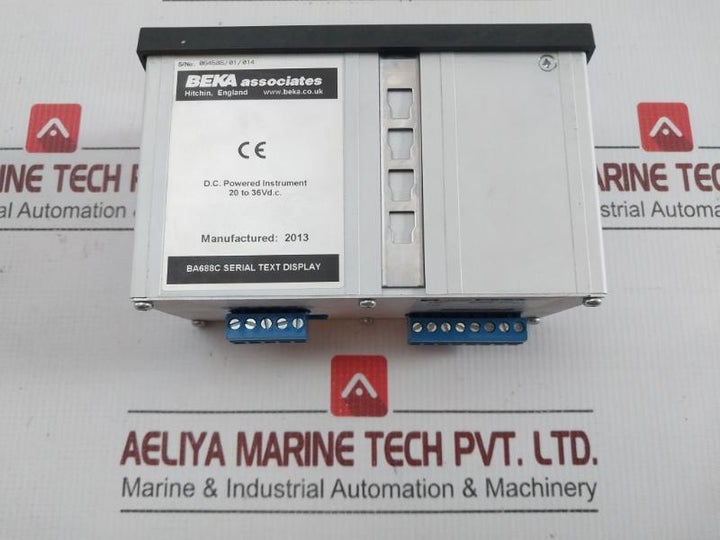 Modbus Rtu Display 20 To 36 Vdc Beka Associates Ba688C-485